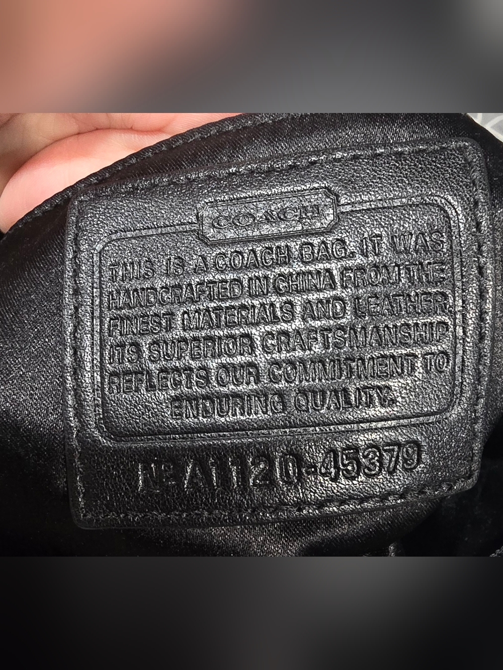 Coach Logo Medium Size Crossbody - Picture 4 of 7